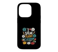 Custodia per iPhone 14 Pro Parlo fluente la classe