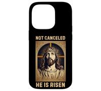 Custodia per iPhone 14 Pro Pasqua cristiana non cancellata Cristo è risorto risorto
