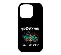 Custodia per iPhone 14 Pro PC Gamer WASD My Way Out Of Bed Funny Gaming