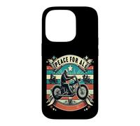 Custodia per iPhone 14 Pro Peace to All Riders Ride for Unity & Brotherhood Tee Freedom