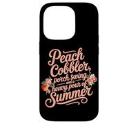 Custodia per iPhone 14 Pro Peach Cobbler Porch Swing and a Heavy Pour of Summer
