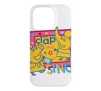 Custodia per iPhone 14 Pro Peppa Pig Clap and Sing