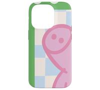 Custodia per iPhone 14 Pro Peppa Pig Stamp Easter