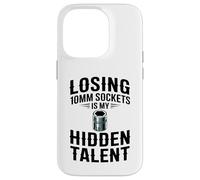 Custodia per iPhone 14 Pro Perdere prese 10MM è il mio talento nascosto meccanico di auto ragazzo