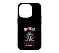 Custodia per iPhone 14 Pro Piu Forte Dei Miei Alibi Fitness Motivation