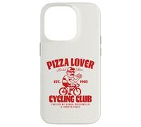 Custodia per iPhone 14 Pro Pizza Lover Cycling Club Bici da Corsa Pizza