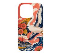 Custodia per iPhone 14 Pro Porto di Zinnia Pelican