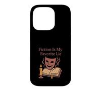 Custodia per iPhone 14 Pro Prenota Nerd Humor Fiction Fuga Burnout Bibliophile Vibes