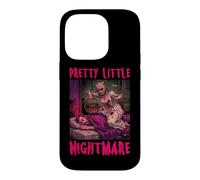 Custodia per iPhone 14 Pro Pretty Little Nightmare Dark Humor Pulp Horror Donne adulte