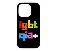 Custodia per iPhone 14 Pro Pride LGBTQI Rainbow Fun Cute LGBT Uomini Donne Bambini Ragazzo Ragazza