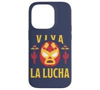 Custodia per iPhone 14 Pro Pro Wrestler Citazione Viva La Lucha Libre Wrestling messicano