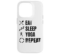 Custodia per iPhone 14 Pro Programma giornaliero di yoga Esercizio di yoga