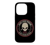 Custodia per iPhone 14 Pro Programma spaziale segreto/Ufficiale di collegamento con gli alieni Insignia