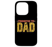 Custodia per iPhone 14 Pro Promoted To Daddy Maglietta New Dad Baby First Time Daddy