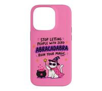 Custodia per iPhone 14 Pro Proteggi il tuo gatto magico