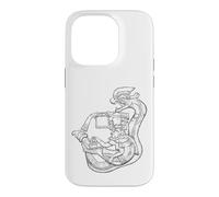 Custodia per iPhone 14 Pro Quetzalcoatl. Serpente piumato. Olmeco. Mesoamericano. Messico