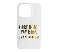 Custodia per iPhone 14 Pro Qui tenere la mia birra posso fare questo! Bella birra fredda Drinkin