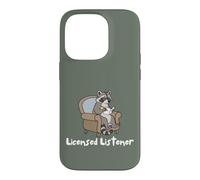 Custodia per iPhone 14 Pro Raccoon Licensed Listener Therapy School Graduation