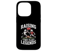Custodia per iPhone 14 Pro Raising Tiny Flag Legends - Pallone da calcio giovanile