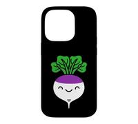 Custodia per iPhone 14 Pro Rapa vegetali divertenti alimenti alimentari semplice rapa