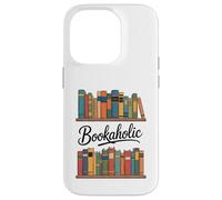 Custodia per iPhone 14 Pro Reading as a Bookaholic per gli amanti dei libri