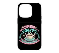 Custodia per iPhone 14 Pro Realizzato da Coffee Vintage Cafe Sign Graphic