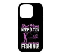 Custodia per iPhone 14 Pro Reel Moms Keep It Tidy Fishing Mom