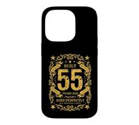 Custodia per iPhone 14 Pro Regalo divertente per il 55° compleanno di uomini e donne costruito 55 anni fa