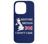 Custodia per iPhone 14 Pro RESTORE BRITAIN NON MI CAUSA ORGOGLIO BRITANNICO REGNO UNITO