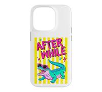 Custodia per iPhone 14 Pro Retro Alligator Occhiali Da Sole Dopo Mentre