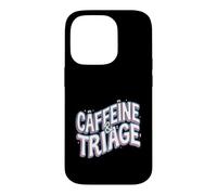 Custodia per iPhone 14 Pro Retro ER Nurse Caffeine & Triage Medical