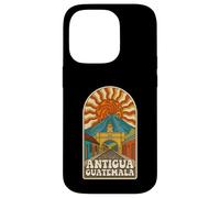 Custodia per iPhone 14 Pro Retro Psychedelic Antigua Guatemala Travel Poster