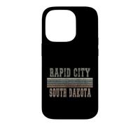 Custodia per iPhone 14 Pro Retro Rapid City Dakota del Sud