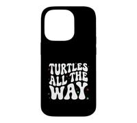Custodia per iPhone 14 Pro Retro Sea Turtle Turtles All The Way Oceans Lover