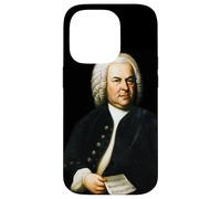 Custodia per iPhone 14 Pro Ritratto del grande compositore Johann Sebastian Bach