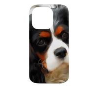 Custodia per iPhone 14 Pro Ritratto Di Un Re Carlo Cavalier Spaniel