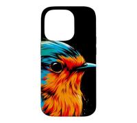 Custodia per iPhone 14 Pro Robin Stile minimalista e vivace Compleanno