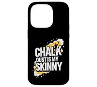 Custodia per iPhone 14 Pro Rock Climbing Bouldering Chalk Dust Is My Skinny