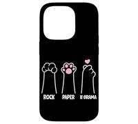 Custodia per iPhone 14 Pro Rock Paper K-Drama Divertente fan del dramma coreano Amante di Kdrama