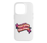 Custodia per iPhone 14 Pro Rocky Horror Show Stay Sane Inside Insanity Columbia Citazione