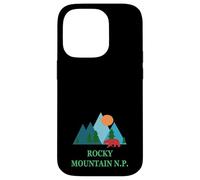 Custodia per iPhone 14 Pro Rocky Mountain National Park Vacation Design
