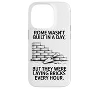 Custodia per iPhone 14 Pro Roma Non È Stata Costruita In Un Giorno, Ma I Mattoni