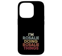 Custodia per iPhone 14 Pro Rosalie Name Rosalie Personalized Name First Given