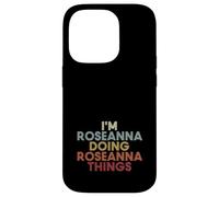 Custodia per iPhone 14 Pro Roseanna Name Roseanna Personalized Name First Given