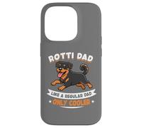 Custodia per iPhone 14 Pro Rotti Dad, come un normale papà solo più figo - Rottweiler Dog