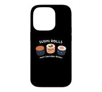 Custodia per iPhone 14 Pro Ruoli sushi invece dei ruoli di genere contro gli stereotipi