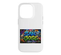 Custodia per iPhone 14 Pro San Jose CA California Stati Uniti Silicon Valley Graffiti Art