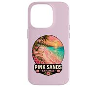 Custodia per iPhone 14 Pro Sands Bahamas Spiaggia Tropicale Tramonto Design