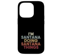 Custodia per iPhone 14 Pro Santana Name Santana Personalized Name First Given