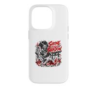 Custodia per iPhone 14 Pro Santuario contro l'ombra Oni Samurai Epic Anime